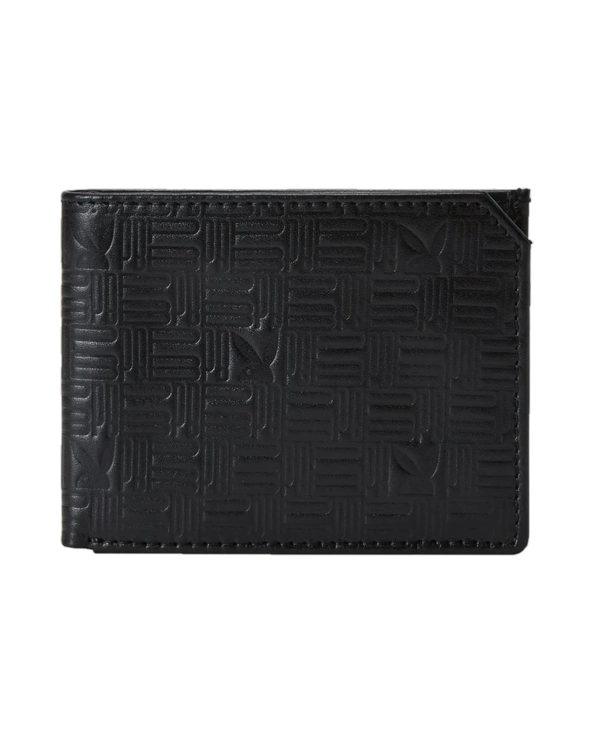 Playboy Men's Emboss Slim fold Wallet - Black