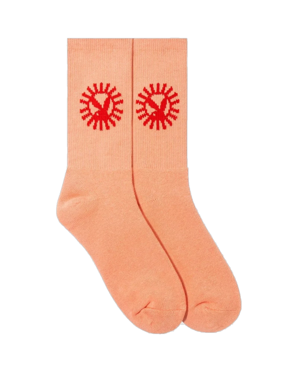 Playboy Sun Up Socks - Peach