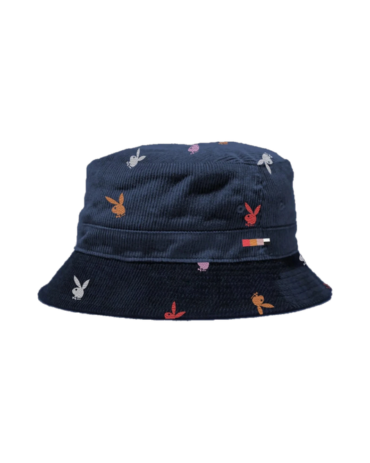 Playboy Tokyo Club Navy Bucket Hat