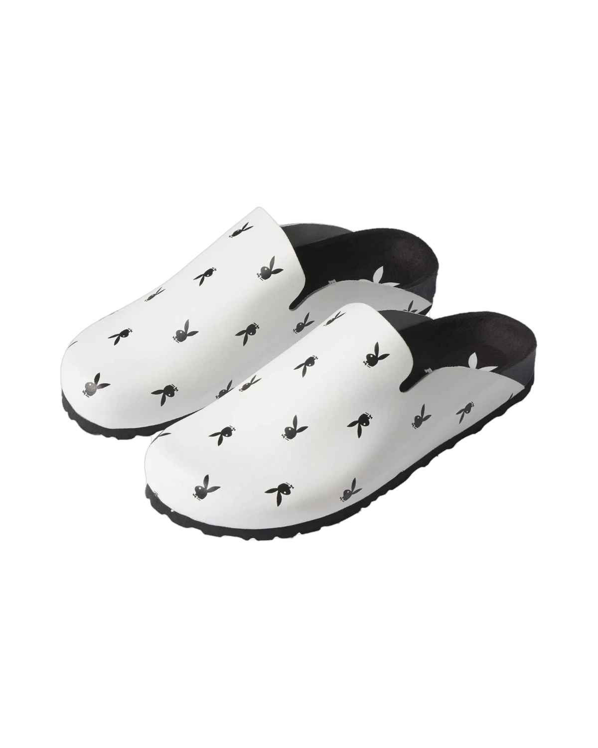 Playboy Leather Slides