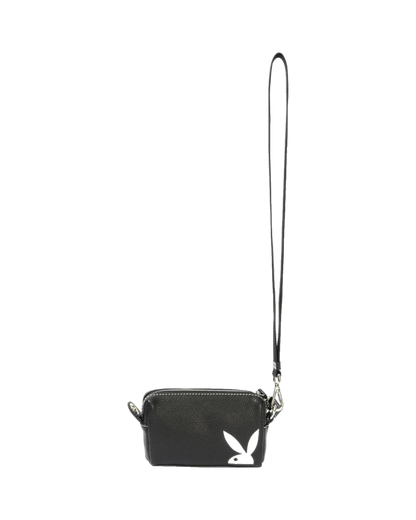Playboy Leather Pouchette - Black