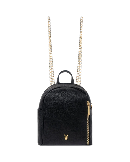 Playboy Women's Leather Mini Backpack