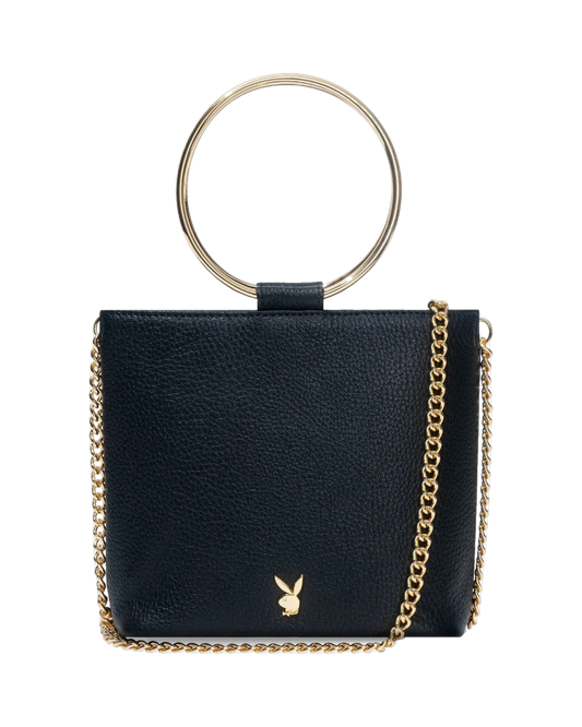 Playboy Women's Leather Ring Clutch