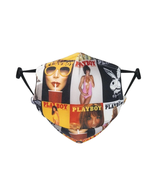 Playboy Adjustable Face Mask - Iconic Covers