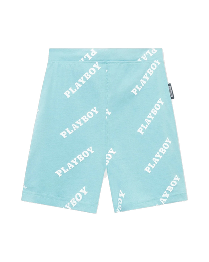 Playboy Repeating Masthead Bike Shorts