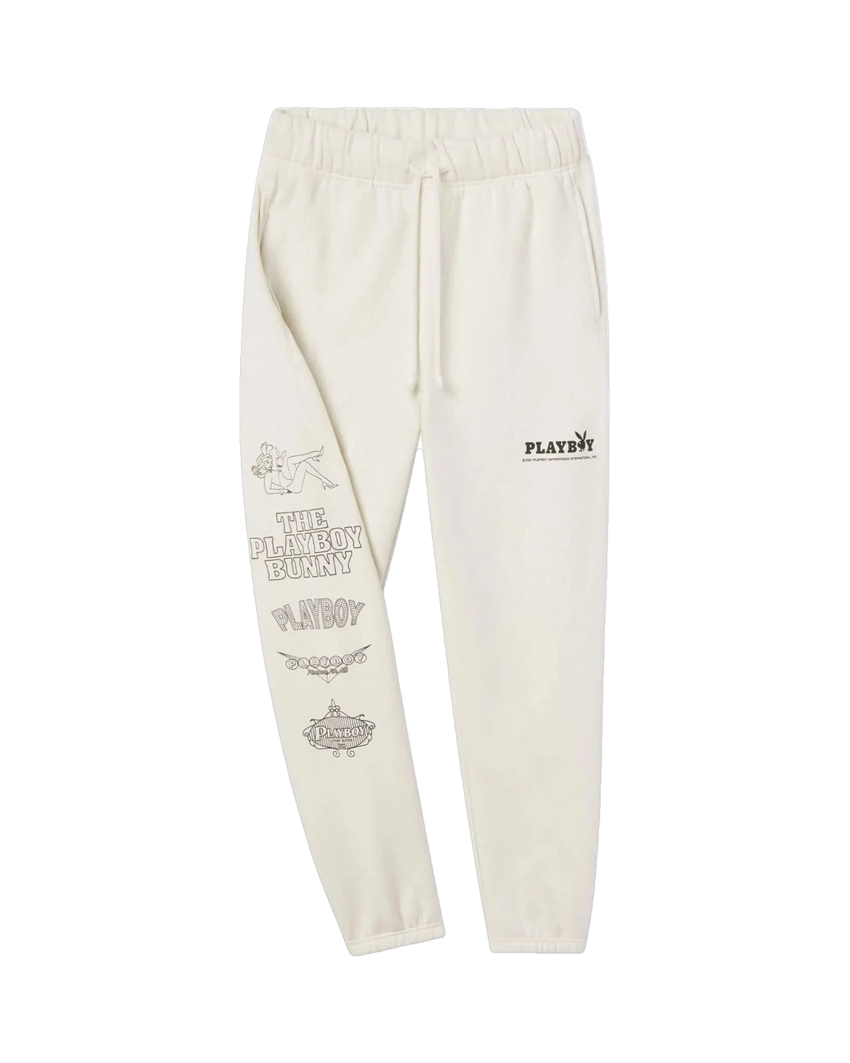 Playboy Men's Bank Roll Sweatpants - Vaporous gray