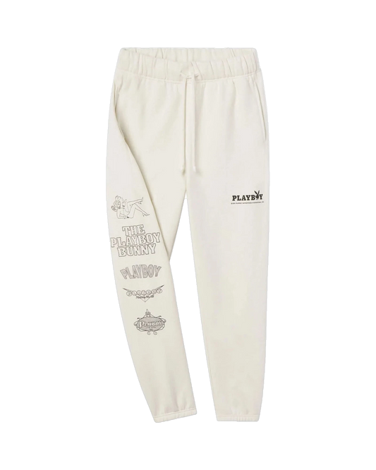 Playboy Men's Bank Roll Sweatpants - Vaporous gray