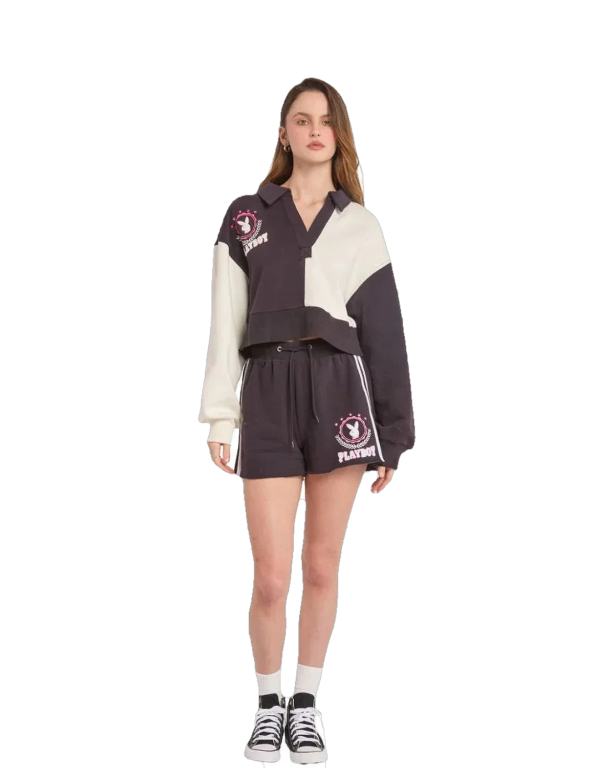 Playboy Varsity Short - Onyx