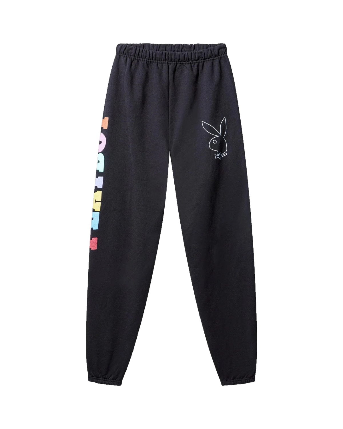 Playboy Color-Block Sweatpants - Black