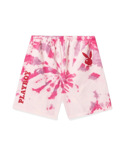 Playboy Playmate Pink Tie Dye Shorts