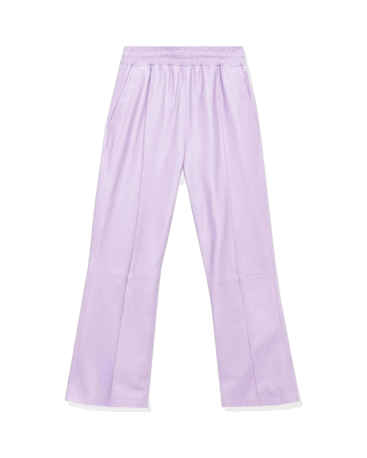 Playboy Leather Flare Pants