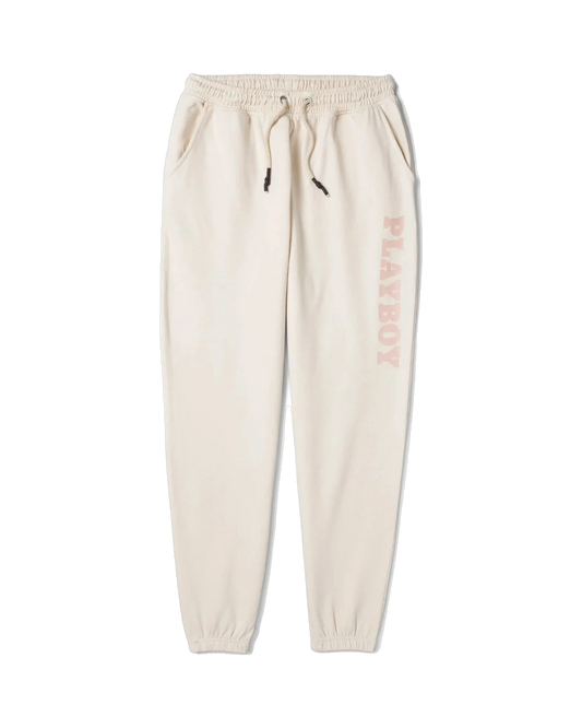 Playboy Women's Oversized Joggers - Sand
