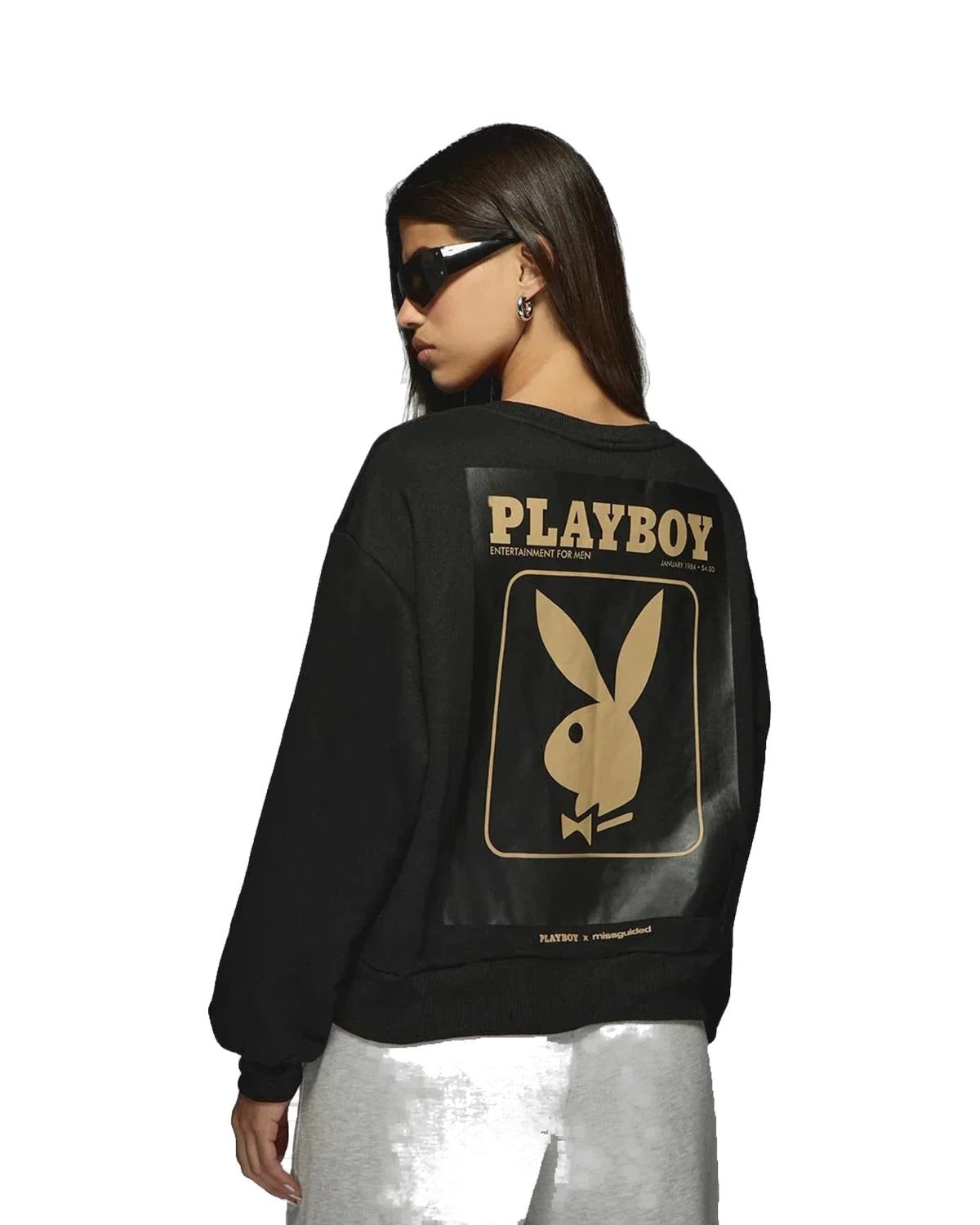 Playboy x Missguided - Jan 1984 Cover Sweatshirt