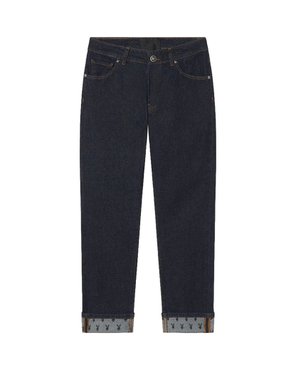 Playboy x John Richmond Denim Pants - Dark Blue