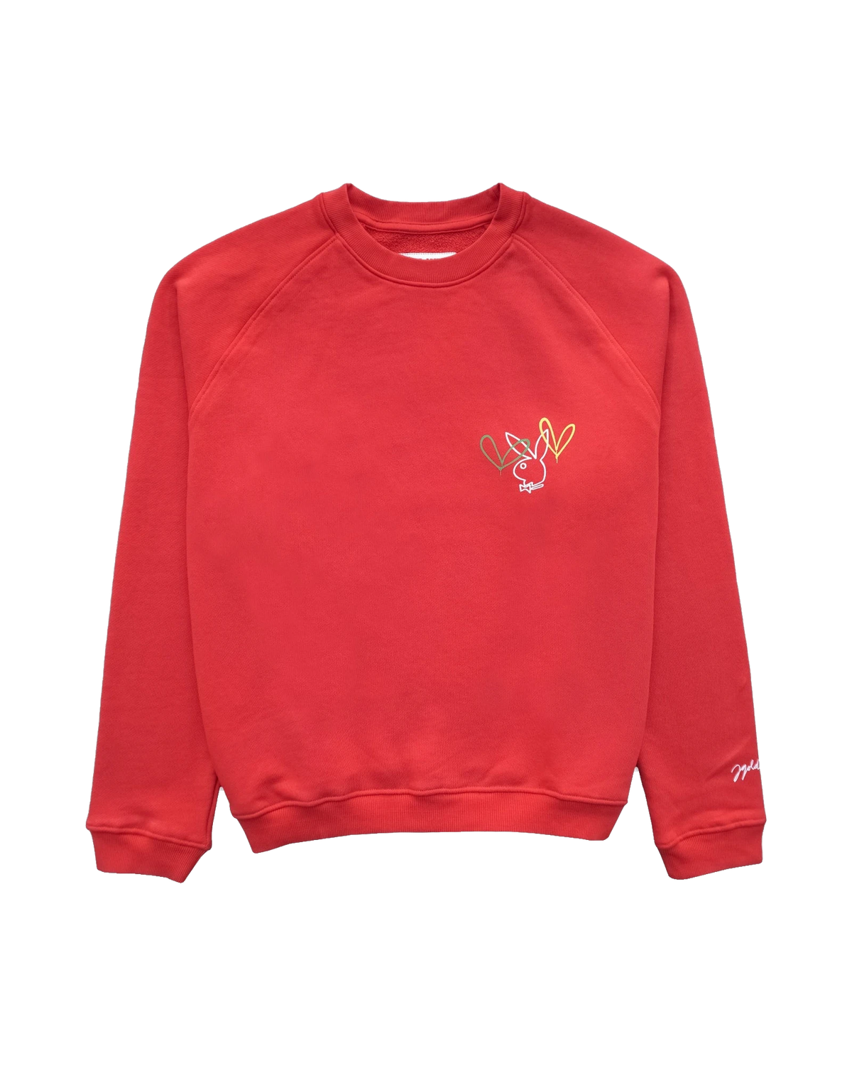 Playboy x JGC Petite Love Bunny Sweatshirt - Red