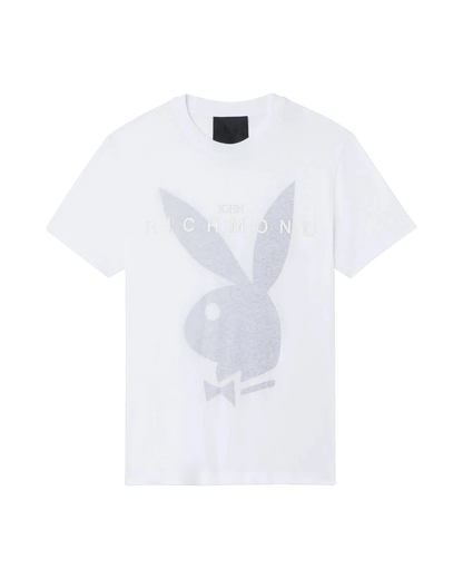 Playboy x John Richmond Rabbit Head T-Shirt - White