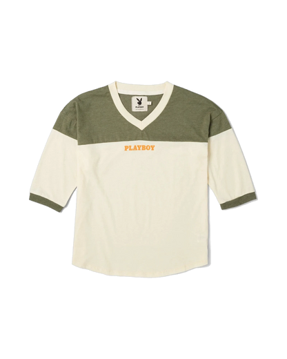 Playboy Women's Camp V-Neck Jersey