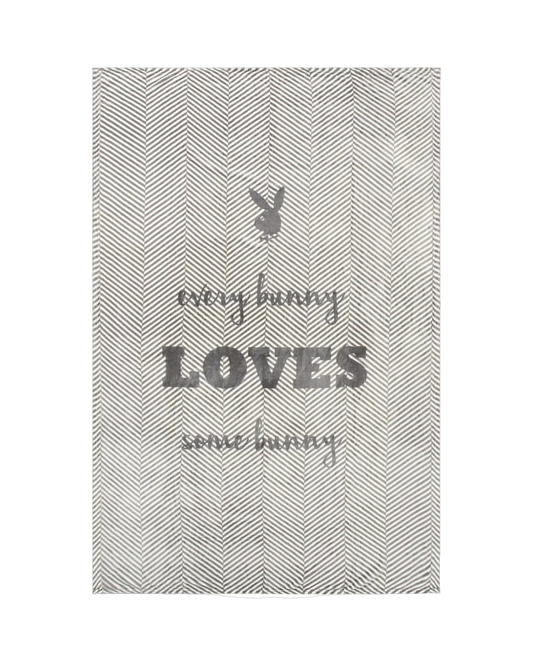 Playboy Every Bunny Microfiber Blanket