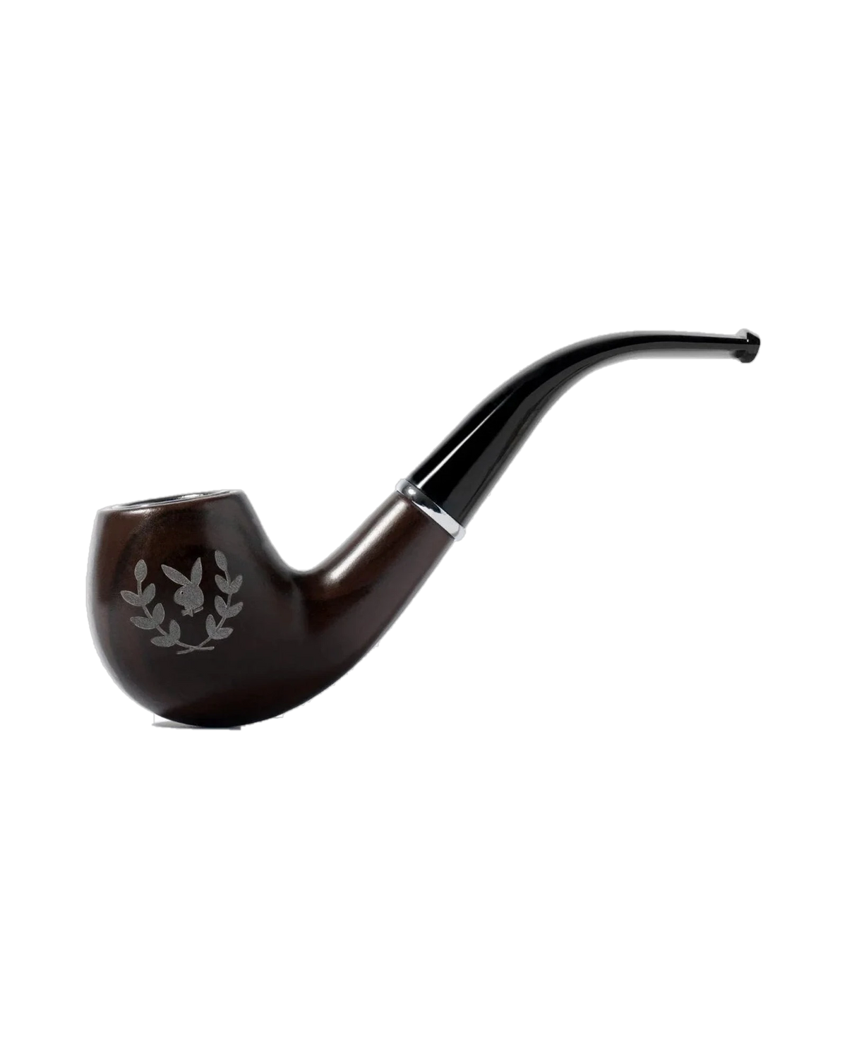 Playboy Rabbit Head Pipe - Dark Brown