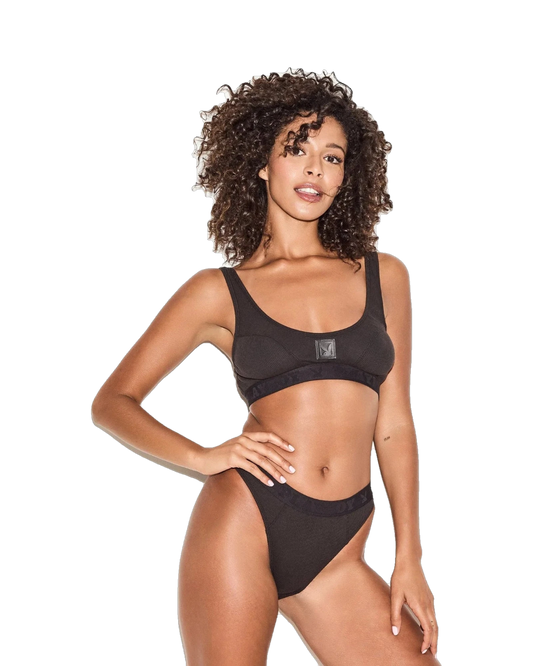 Playboy The Playboy Essentials Rib Scoop Neck Bra
