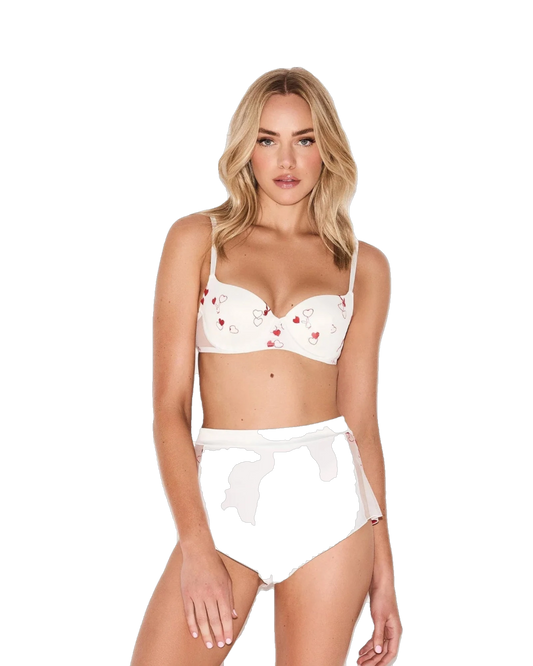 Playboy The Playboy Miss February Babydoll Short - White