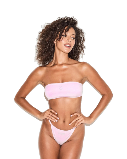 Playboy Women's Velour Bandeau