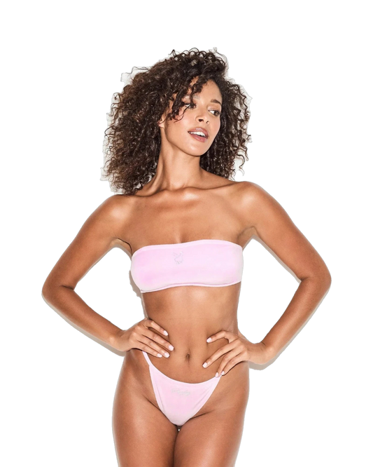 Playboy Women's Velour Bandeau