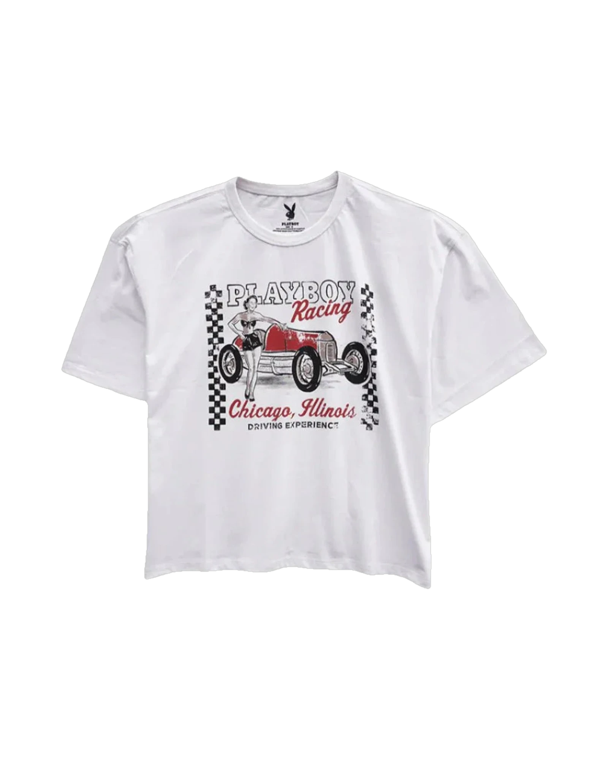 Playboy Racing Chicago Boxy Tee