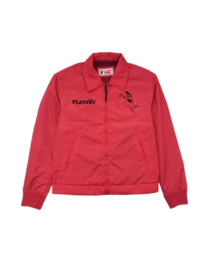 Playboy Moonlit Bunny Windbreaker - Red