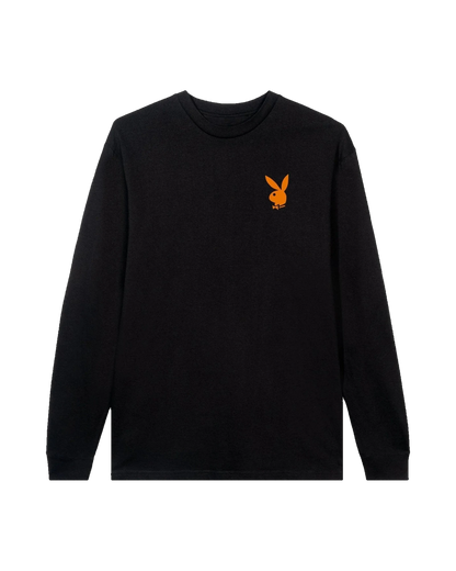 Playboy Repeating Masthead Long Sleeve T-Shirt