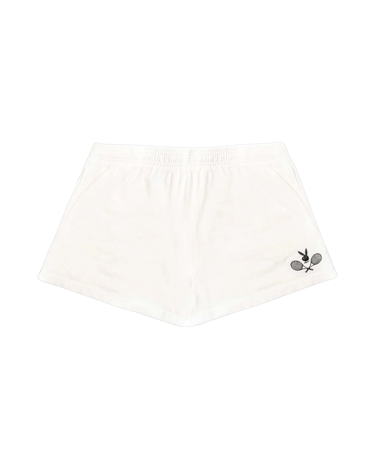 Playboy Tennis Club Shorts - Off-White