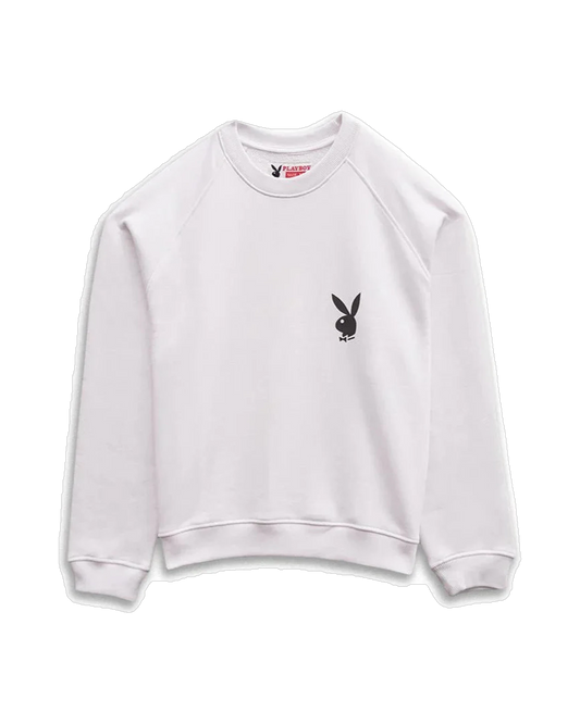 Playboy Back Logo Sweatshirt - White