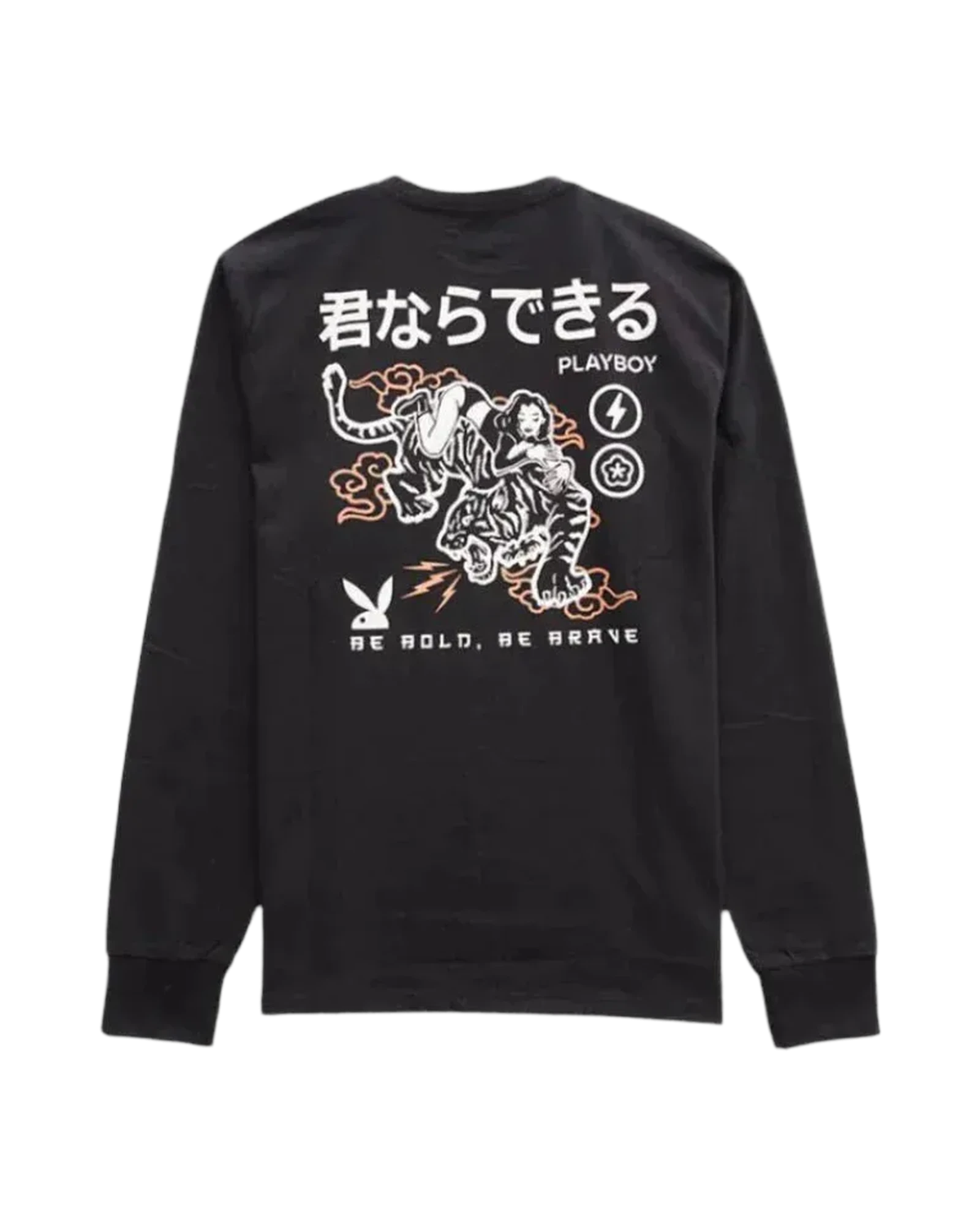 Playboy Be Brave Long Sleeve Tee