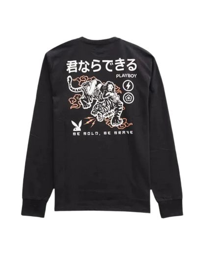 Playboy Be Brave Long Sleeve Tee