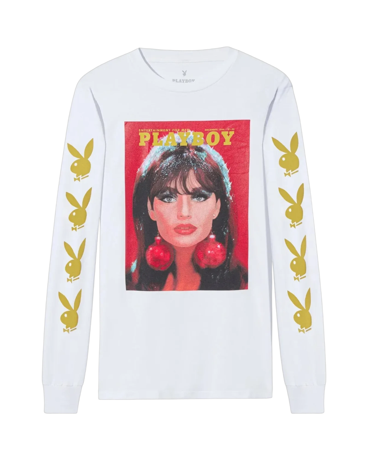 Playboy December 1966 Cover Long Sleeve T-Shirt
