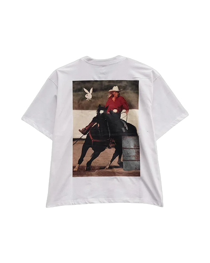 Playboy Equestrian Boxy Tee