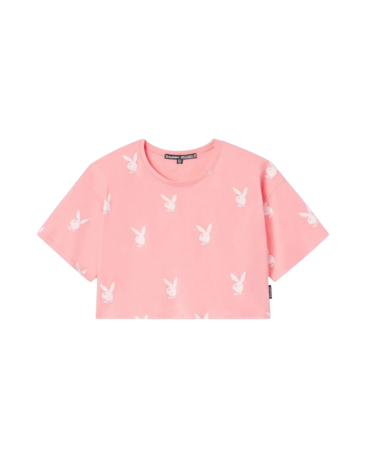 Playboy Logo Cropped T-Shirt