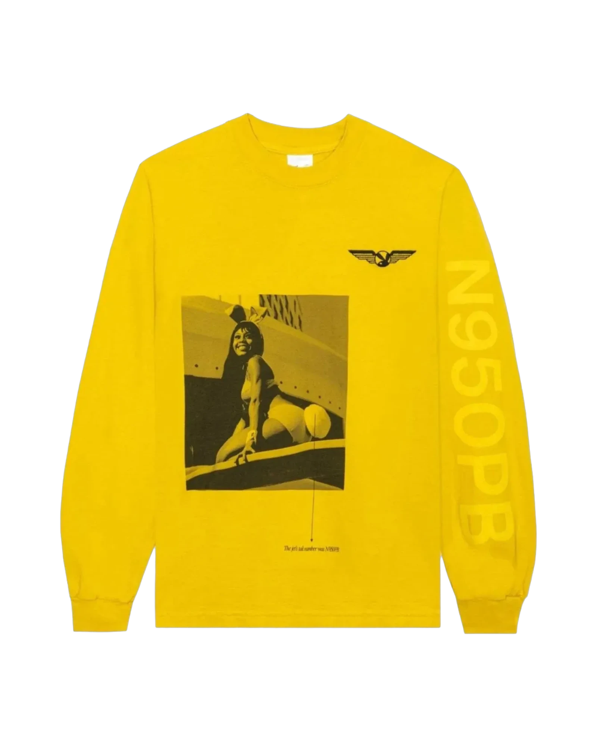 Playboy Aviation Wings N950PB Long Sleeve T-Shirt