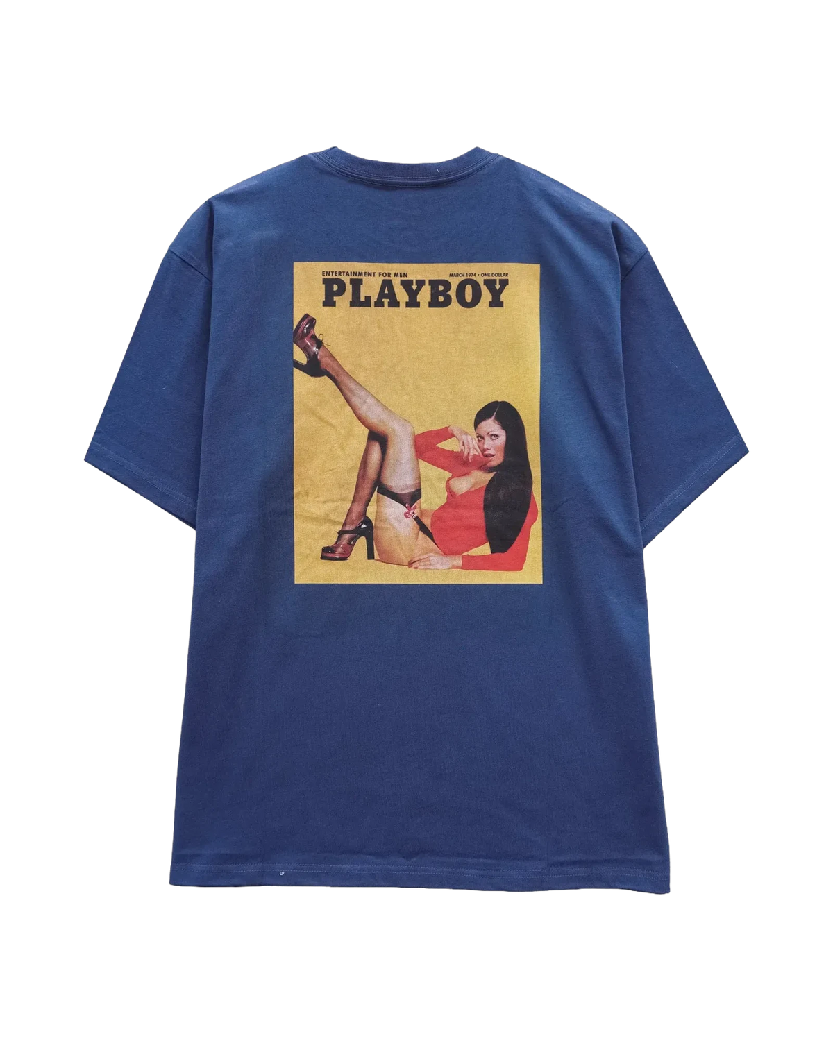 Playboy Pamela Cover Tee - Navy