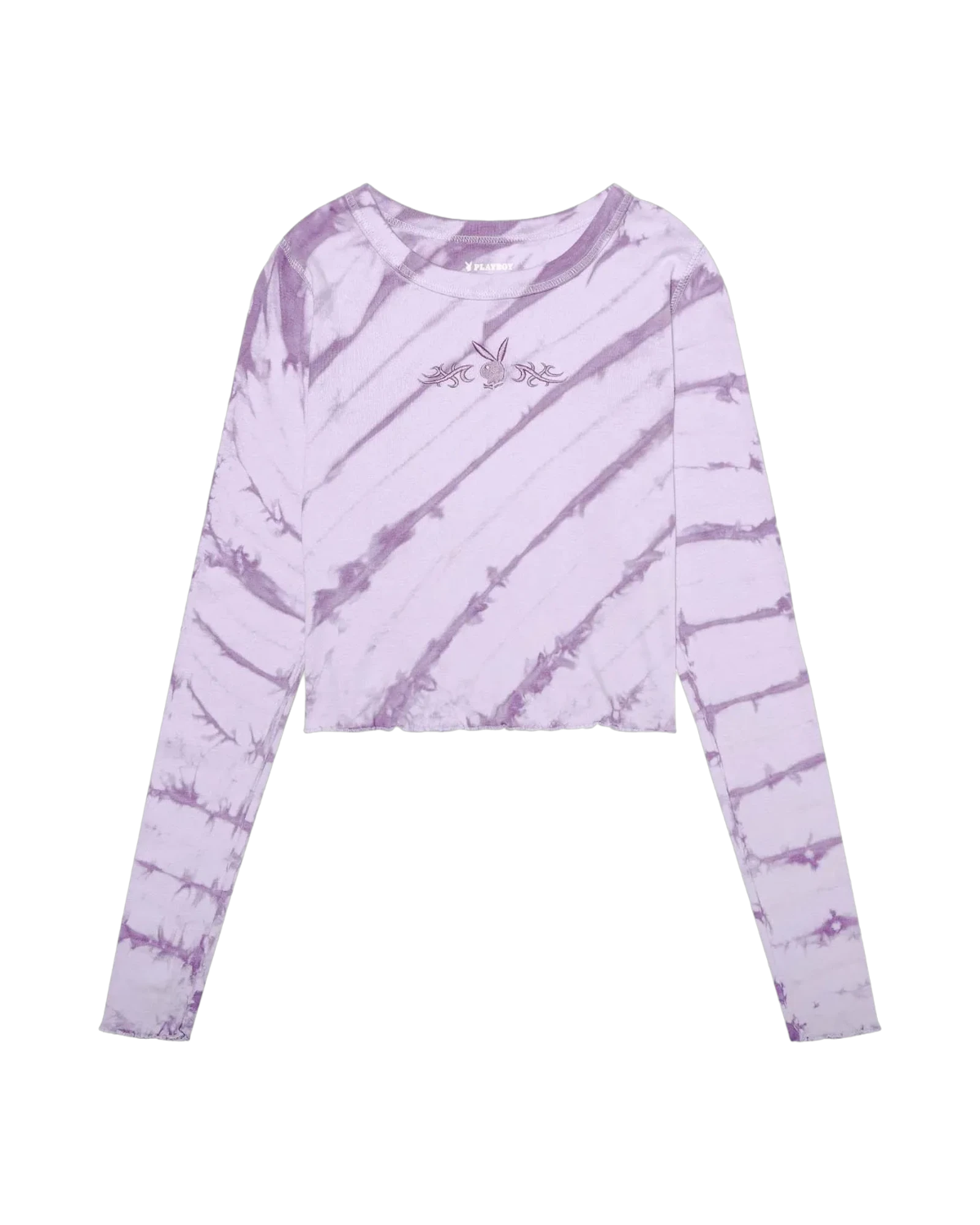 Playboy Women's Contrast Stitch Long Sleeve