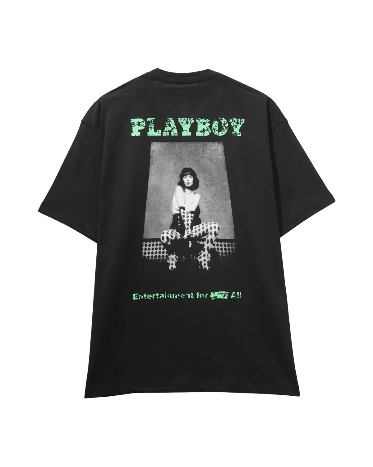 Playboy Dots Tee - Black