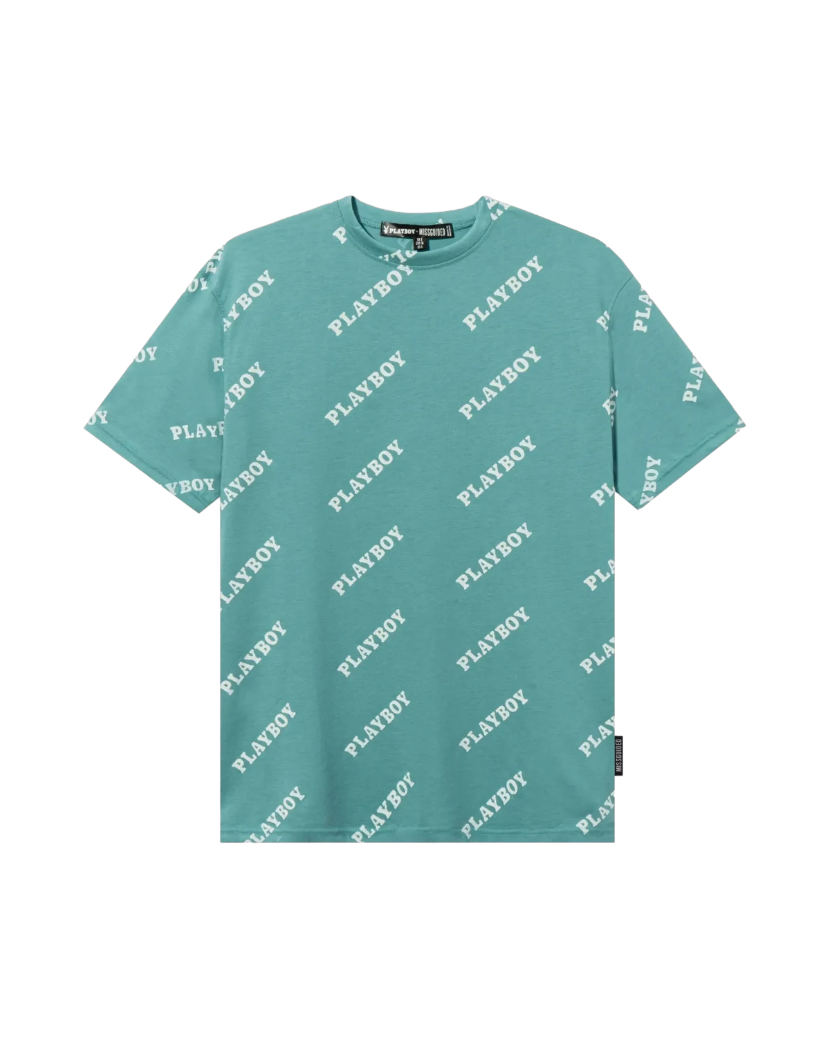 Playboy Masthead Oversized T-Shirt - Blue