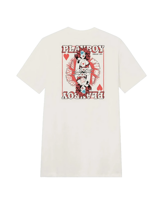 Playboy Queen of Hearts T-Shirt - White