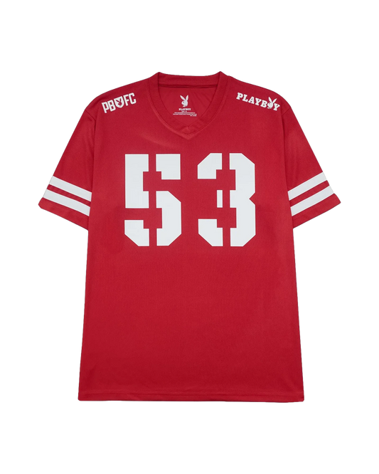 Playboy Varsity 53 Jersey - Red