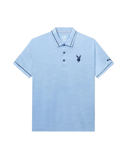 Playboy Puma Golf Monarch Performance Polo - Blue