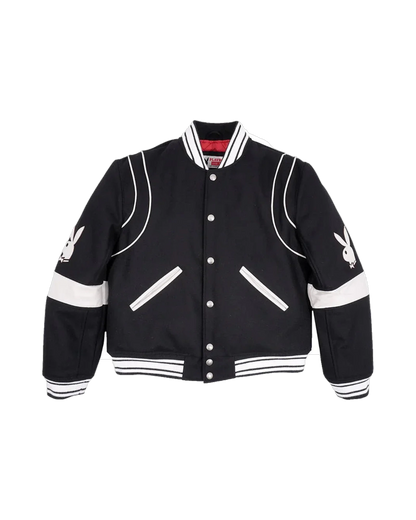 Playboy Gemini Jacket - Black/White