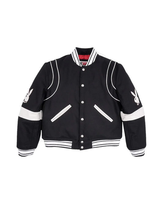 Playboy Gemini Jacket - Black/White
