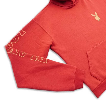 Playboy Bunny Logo Hoodie - Red