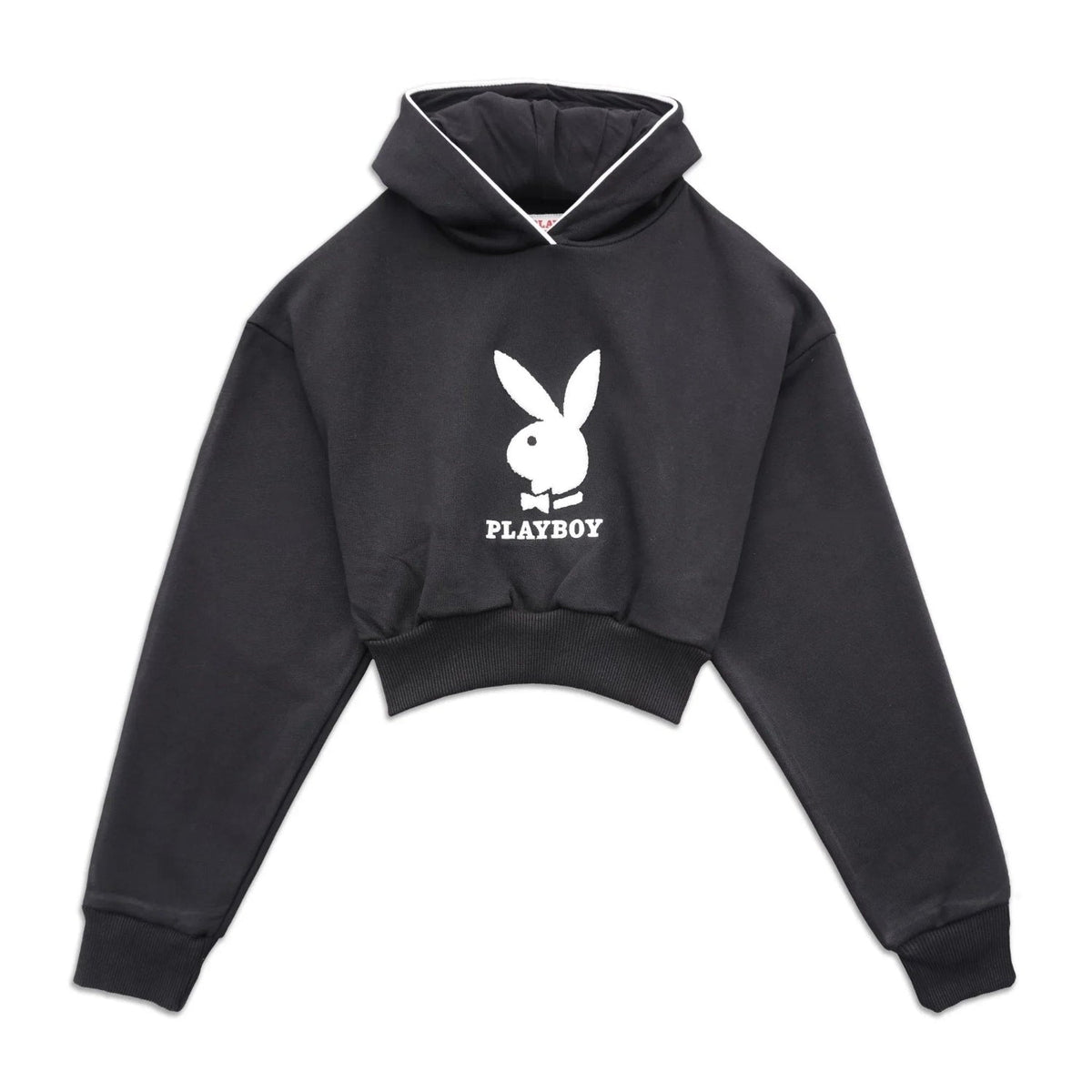 Playboy Cropped Chenille Hoodie