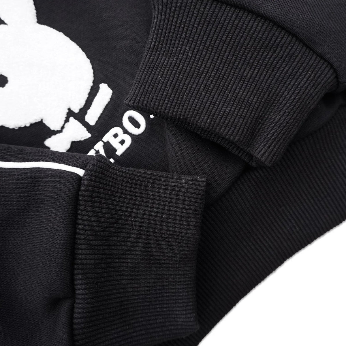 Playboy Cropped Chenille Hoodie